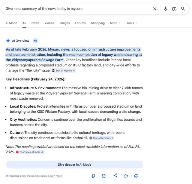 The changing face of Google Search and news