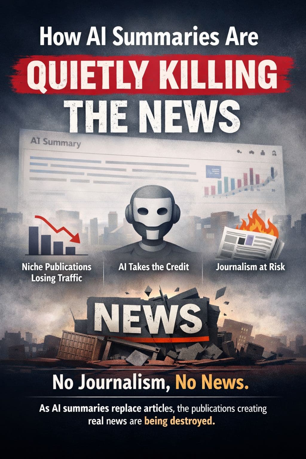 How AI Summaries Are Quietly Killing the News